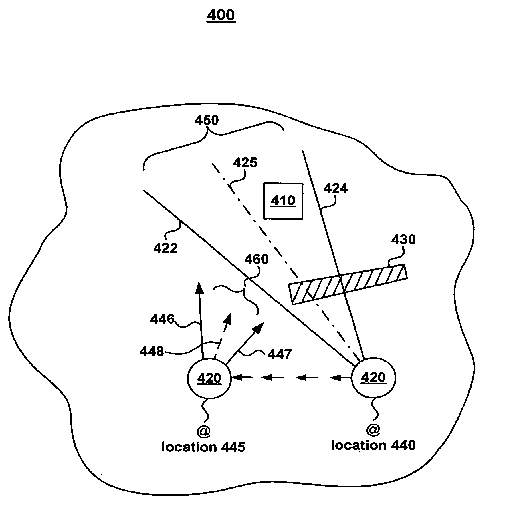 Method and system for culling view dependent visual data streams for a virtual environment