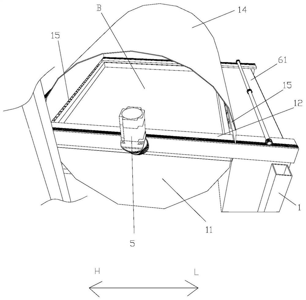 Automatic screening device for insect breeding and insect breeding system