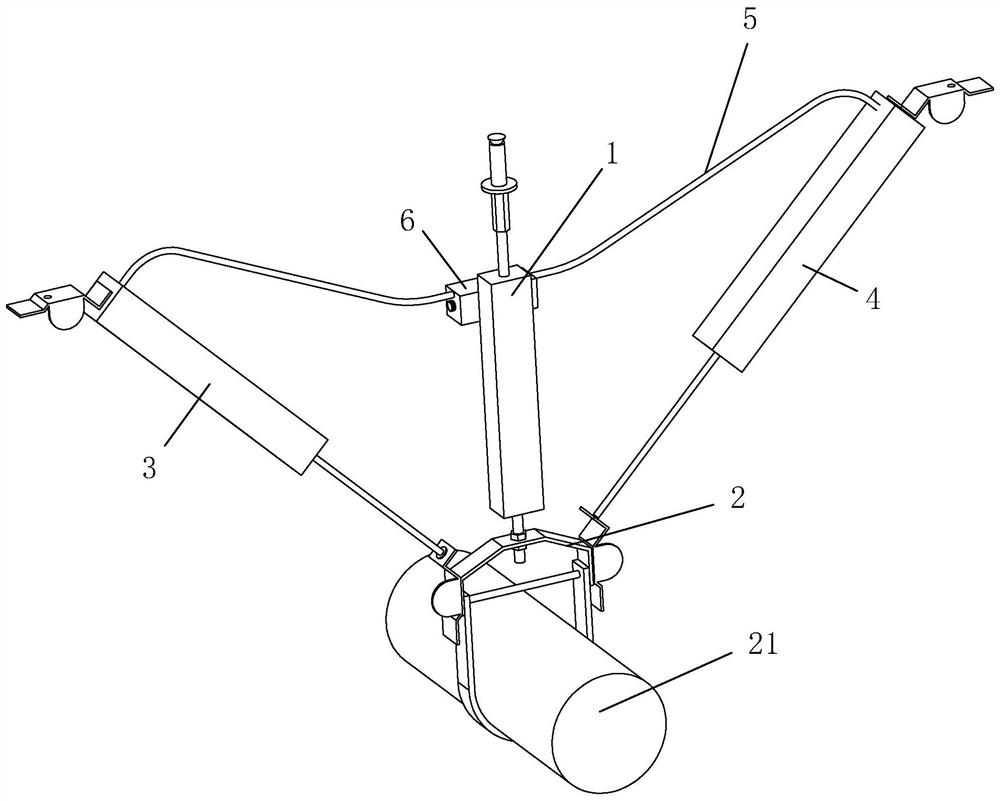 A pipeline shock absorber