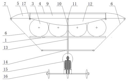 The method of installing the driving mechanism under the plate wing to enhance lift and realize vertical take-off and landing