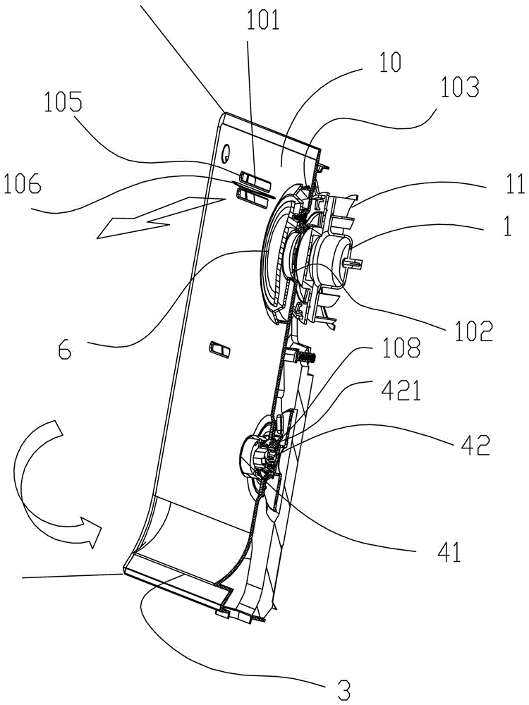 Multilevel air way air outlet system of refrigerator
