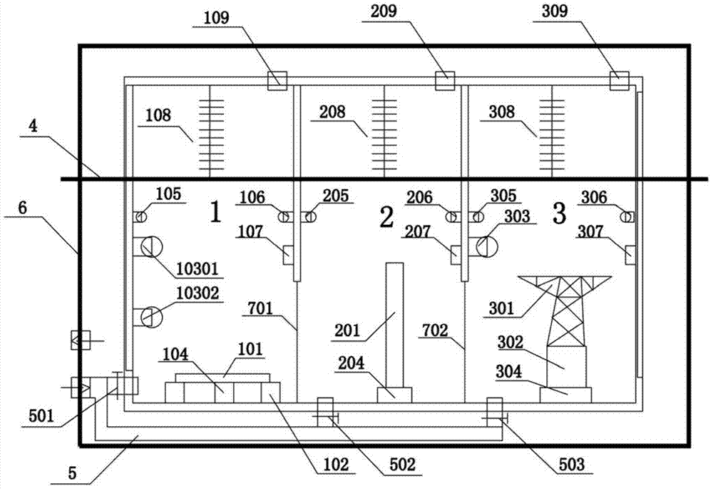 A comprehensive test platform for mountain fire tripping of transmission lines