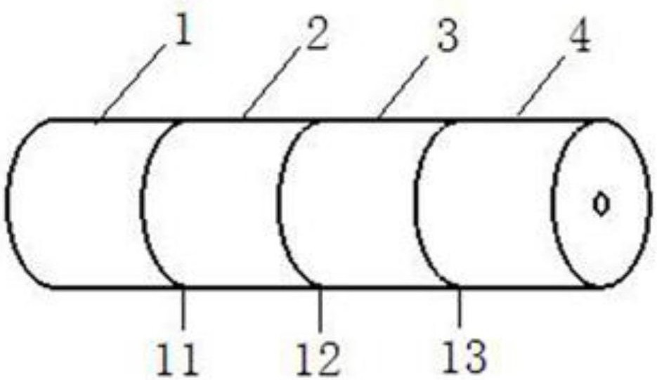 A reusable steel core for multistage pre-shearing of chromium gel systems