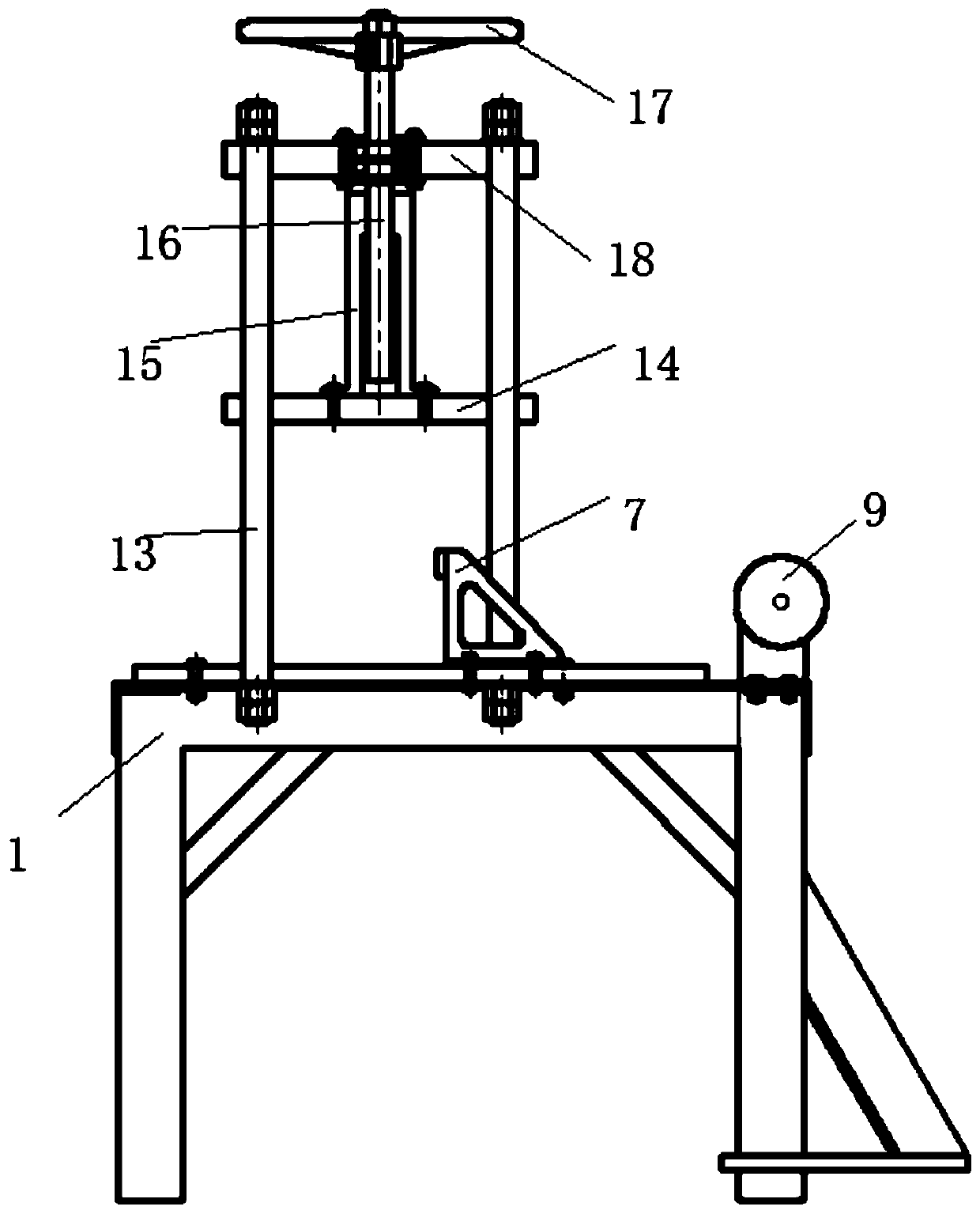 A heavy-duty multi-condition friction testing machine