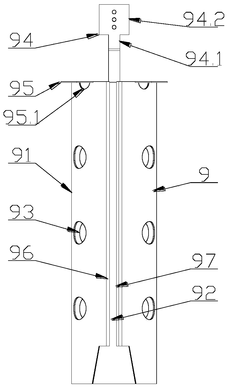 High-capacity lithium thionyl chloride energy type battery and preparation method thereof