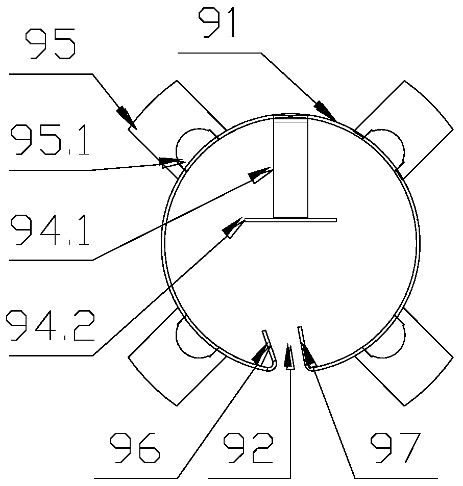 High-capacity lithium thionyl chloride energy type battery and preparation method thereof