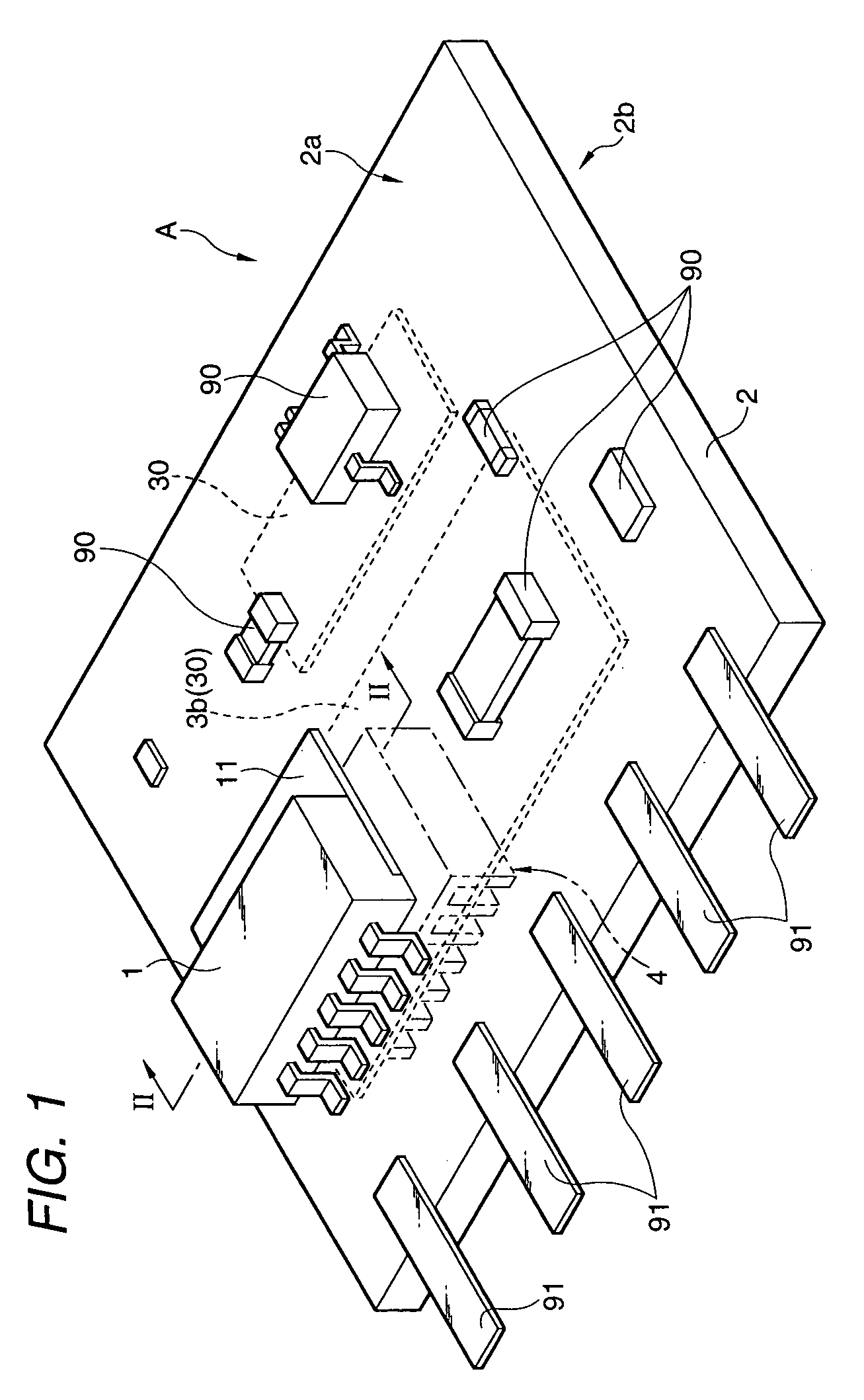 Printed wiring board having heat radiating means and method of manufacturing the same