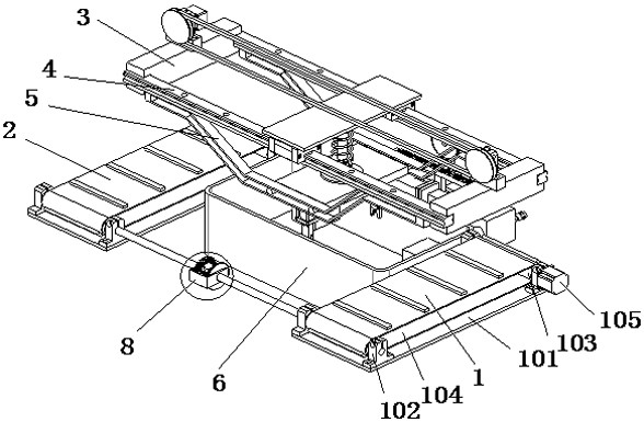 A high-speed railway catenary f-shoulder frame galvanized production waste heat utilization device and its use method