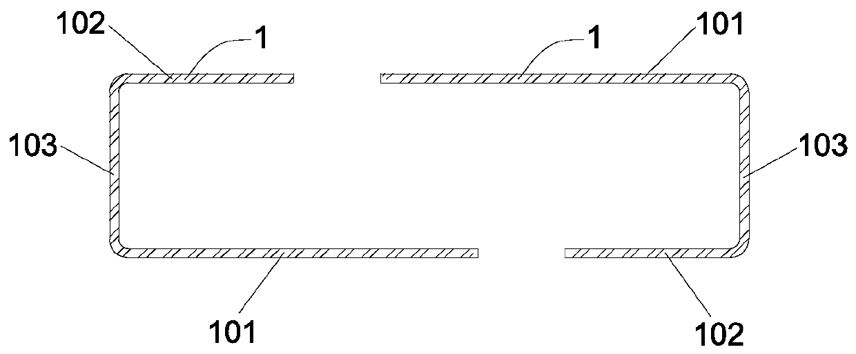 Splicing type special-shaped column
