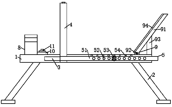 Rapid affected limb raising device for patient suffering from gout