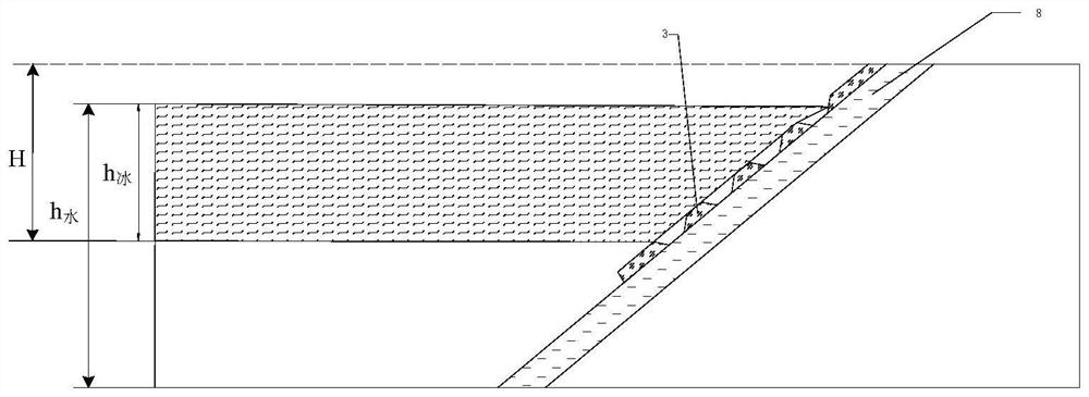 Anti-frost heave protection structure and construction method of embankment