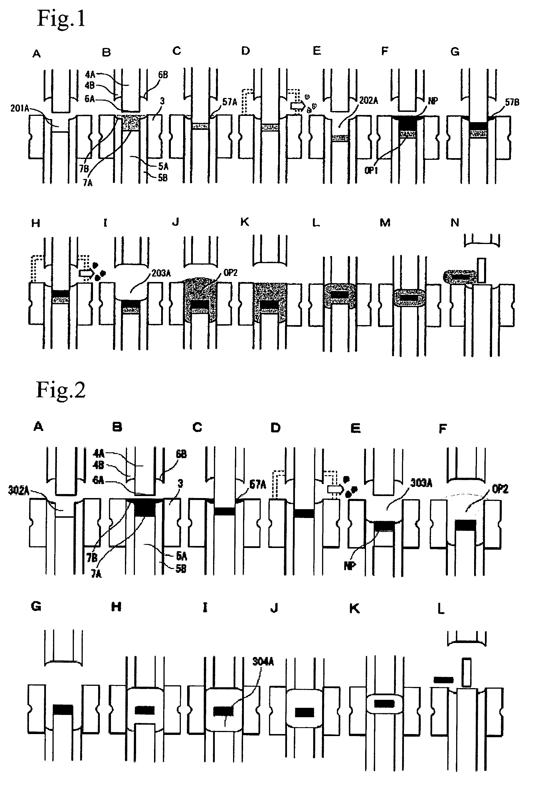 Method of manufacturing a molding with a core