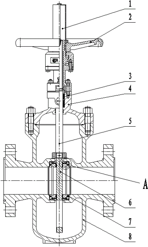 Low friction plate gate valve