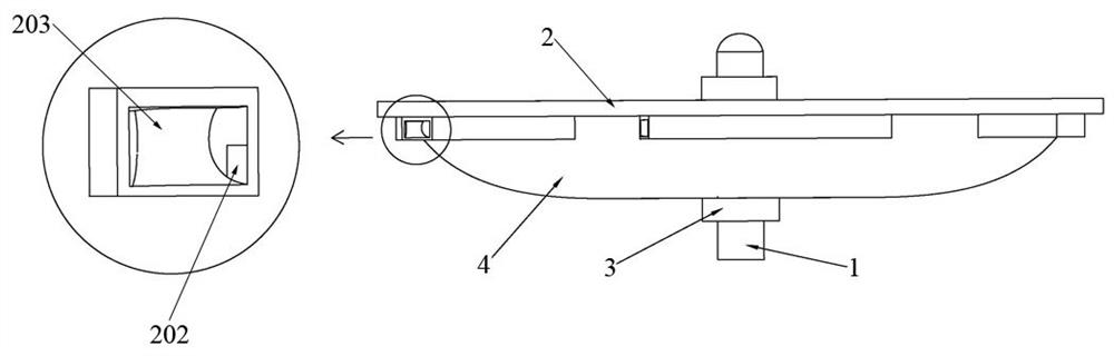 Ultrasonic-assisted ionization of hydrogen fuel high-speed rotating magnetic fluid power generation device and method