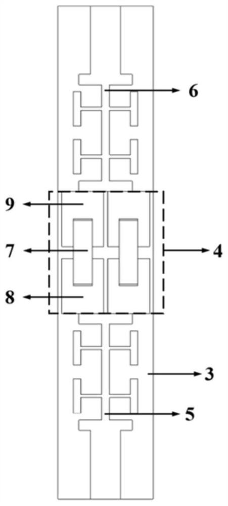 Terahertz modulator with cavity loading resonance unit nested diode