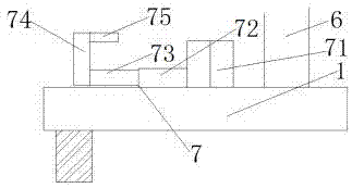 Special fixed perforating device for automobile aluminum alloy hubs