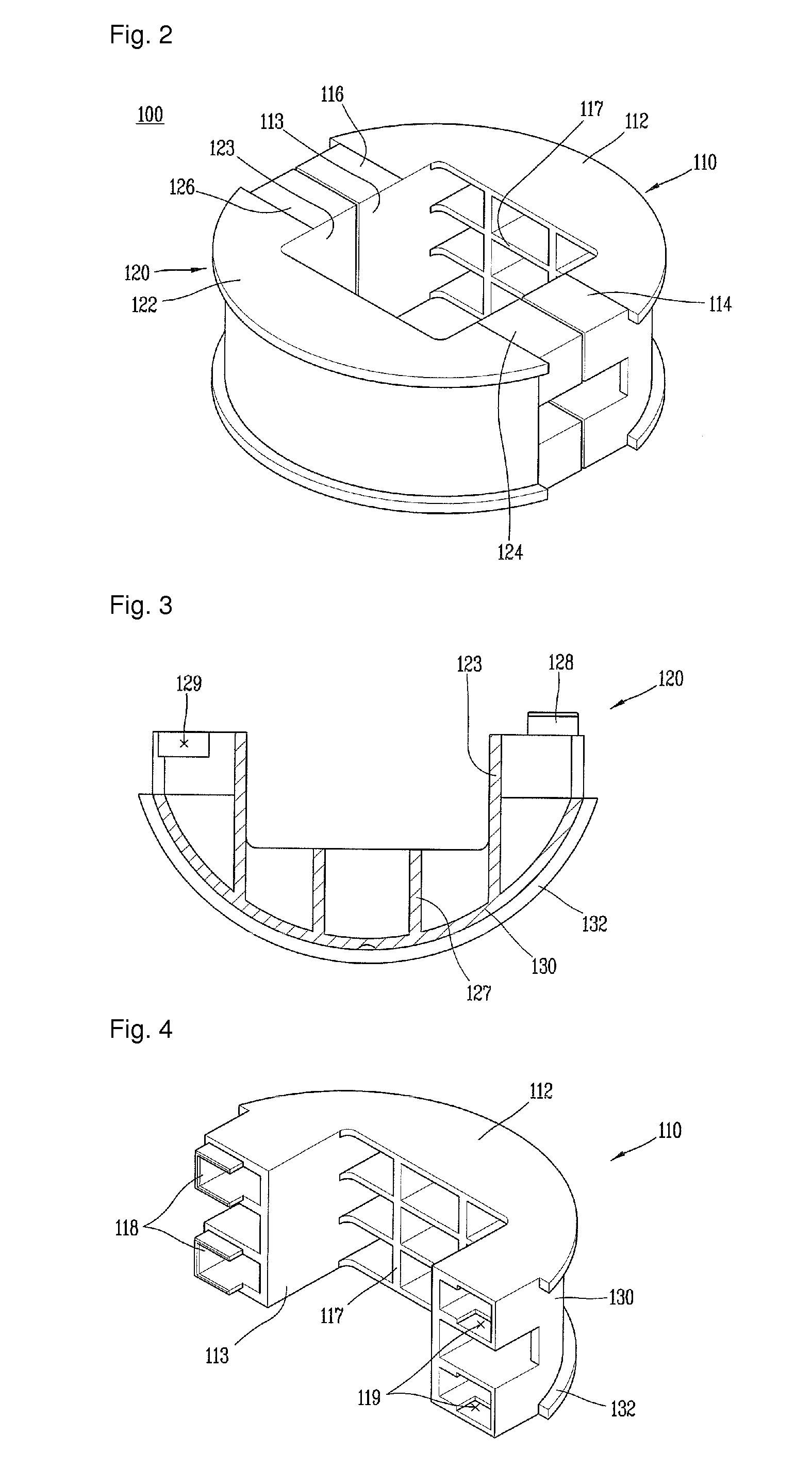 Synthetic resin bearing for photovoltaic tracking system