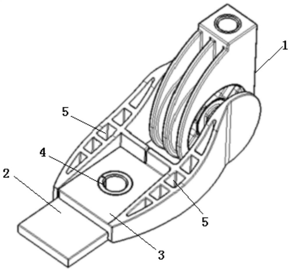 Compressor mounting bracket and vehicle