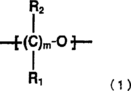 Polyformaldehyde resin made twisting yarn