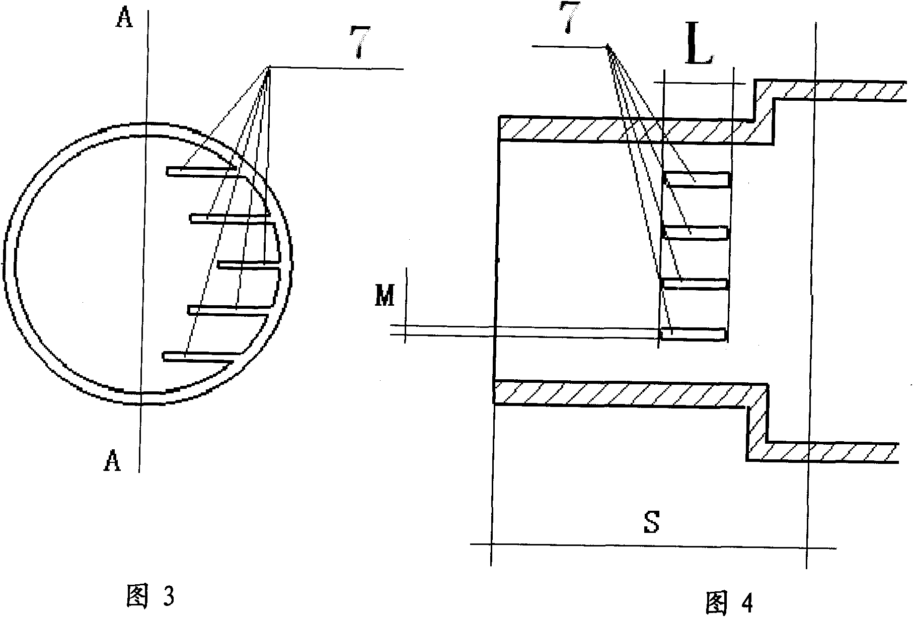 Noise reducing structure of gasoline engine intake system