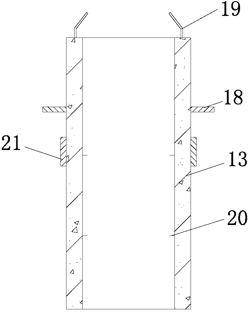 High-impermeable anti-floating pile raft structure and construction method