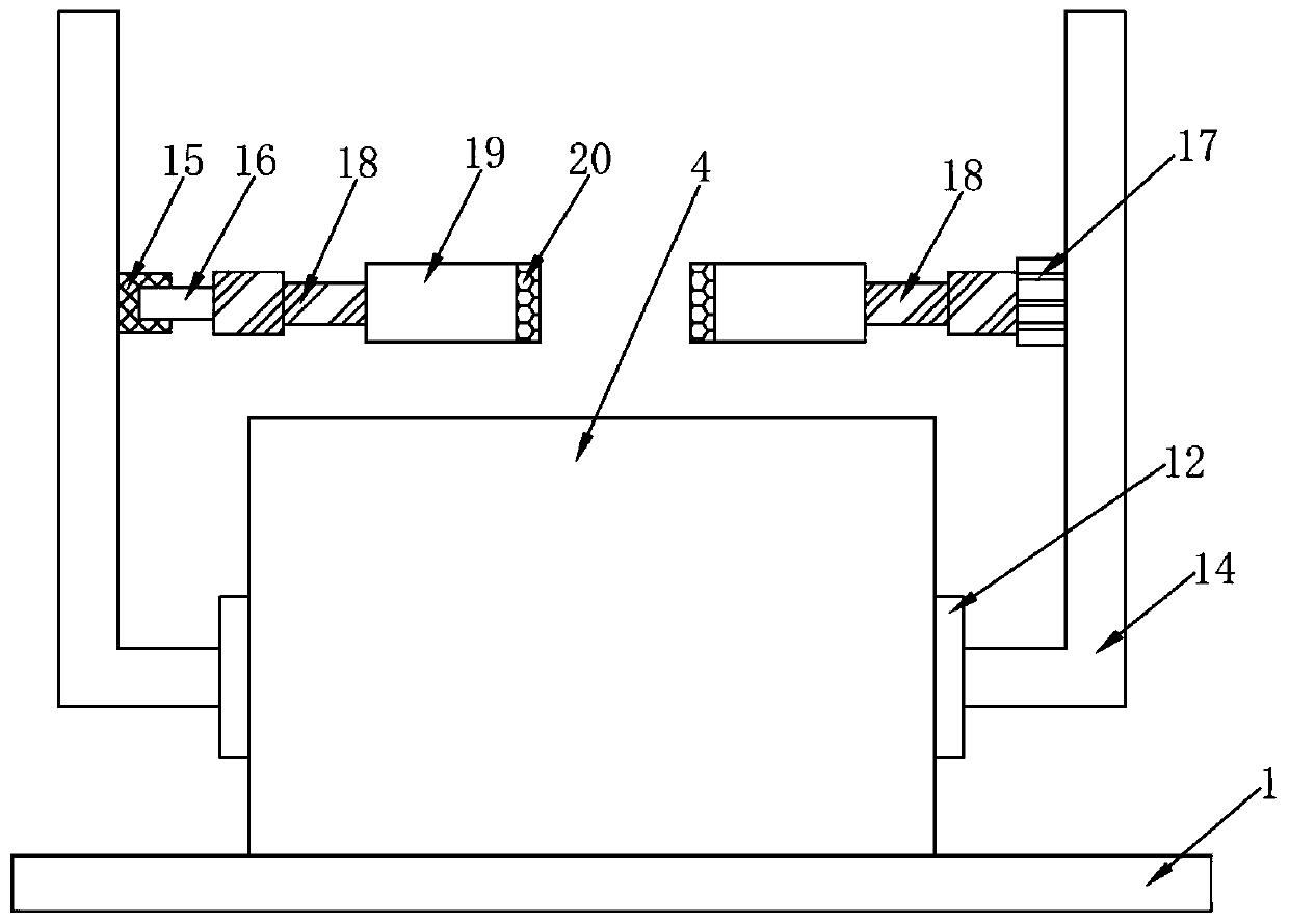 Metal surface polishing device after fuse deposition and method thereof