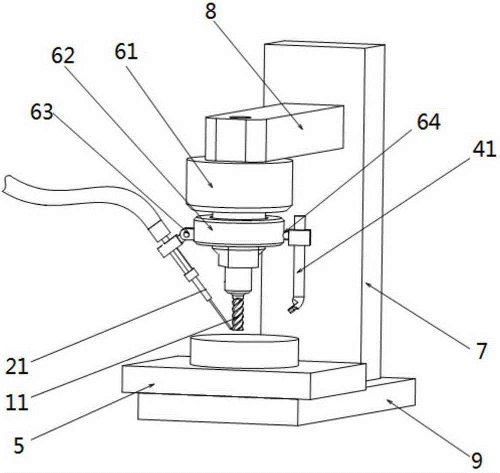 Combined machining equipment for micro parts