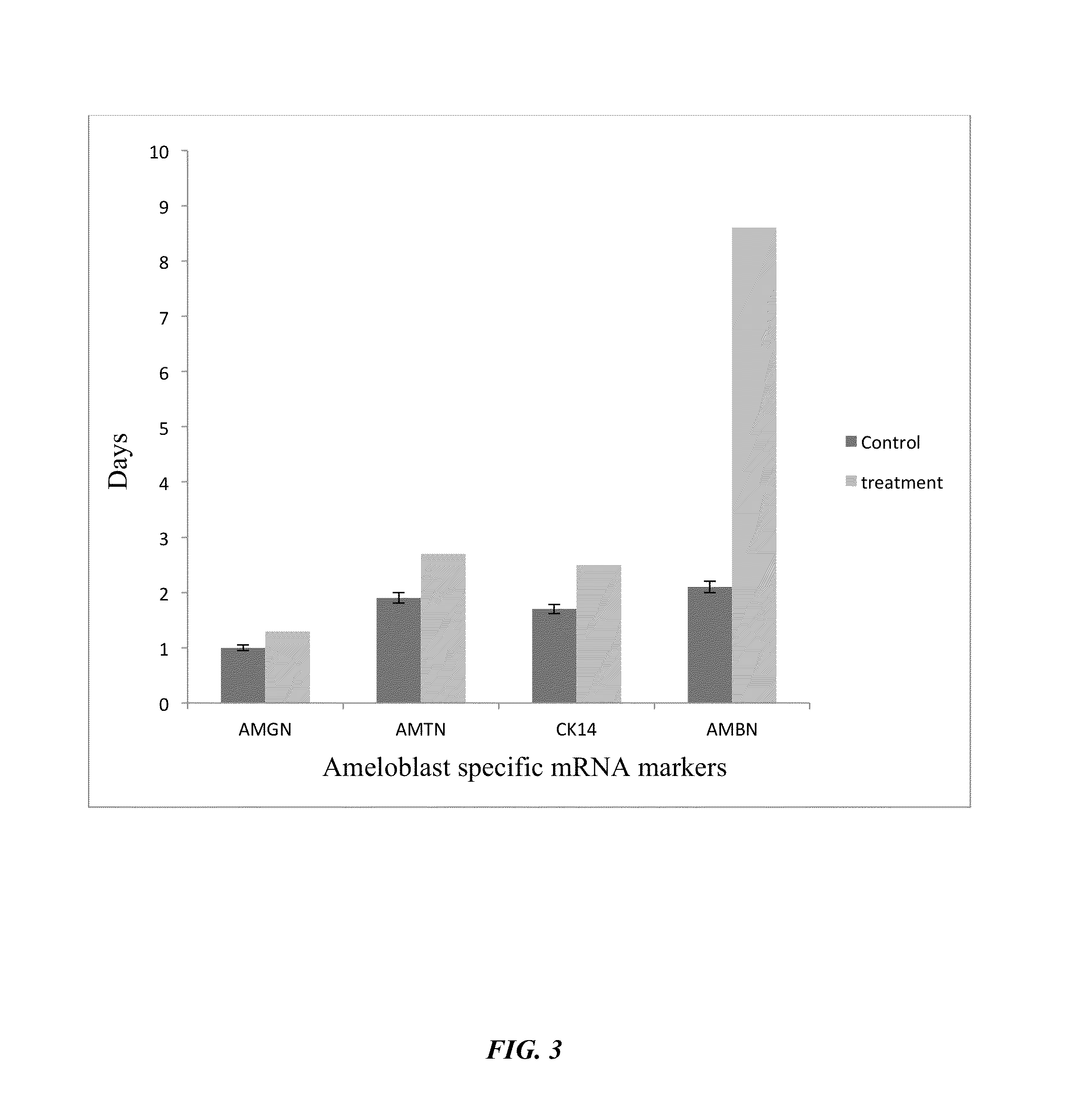 Method of co-culturing human endometrial stem cells and rat embryonic tooth bud cells to obtain ameloblast cells