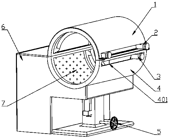 Fixing device for knee ligament injury