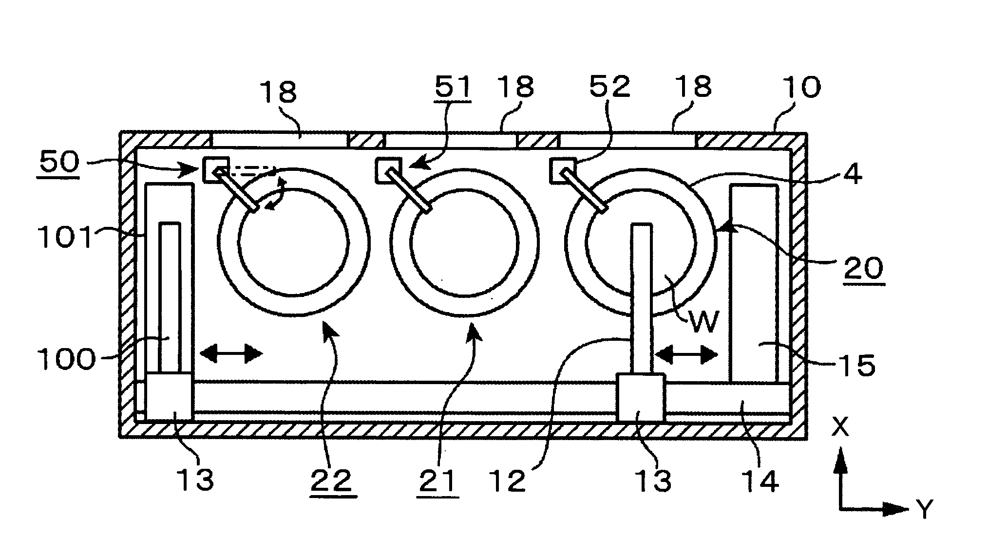 Solution treatment apparatus and solution treatment method