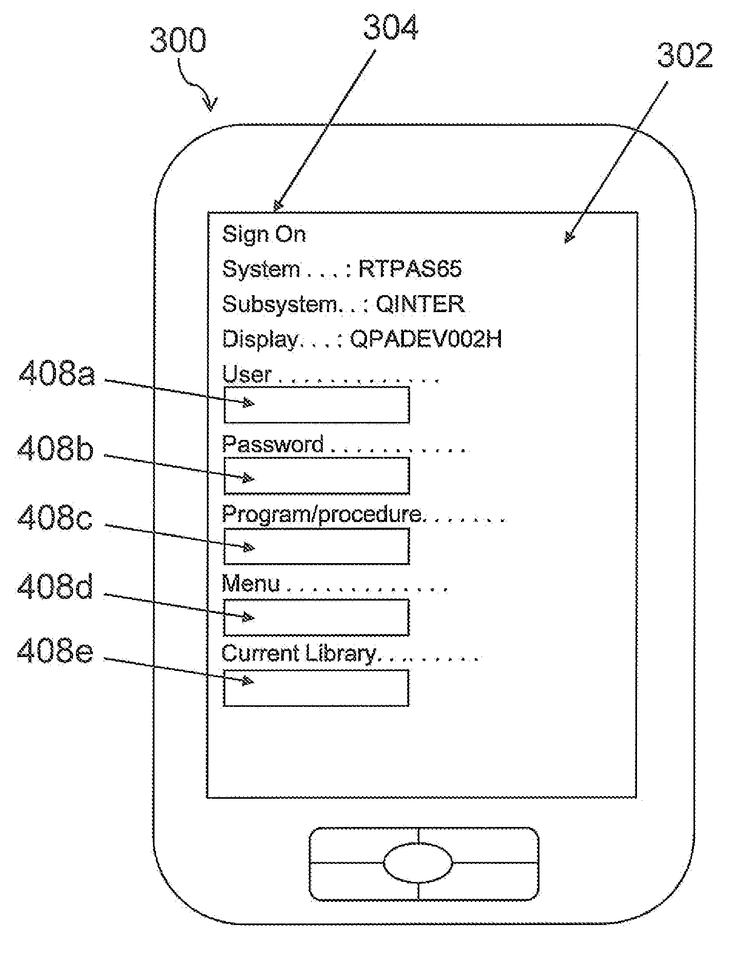 Host screen transformation for mobile devices having a reduced display size