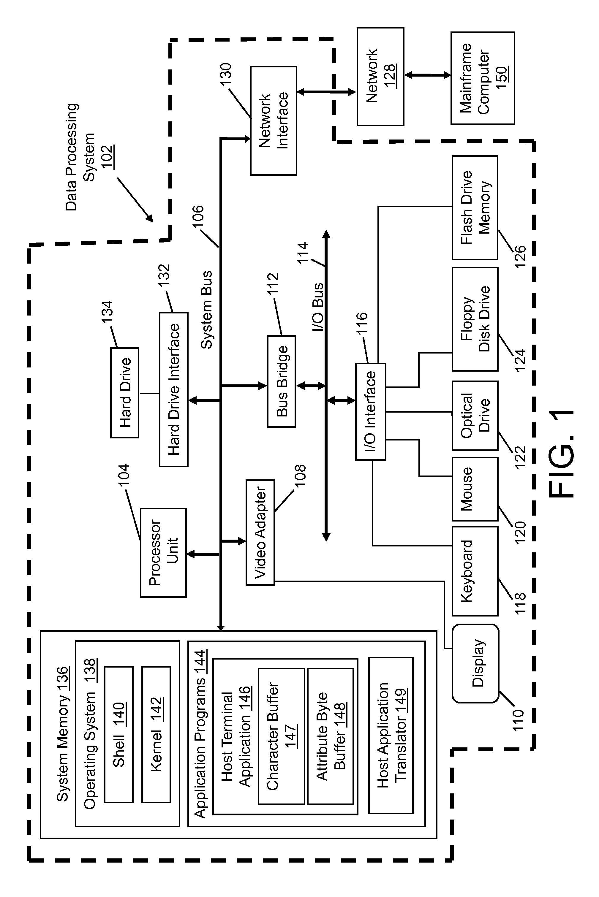 Host screen transformation for mobile devices having a reduced display size