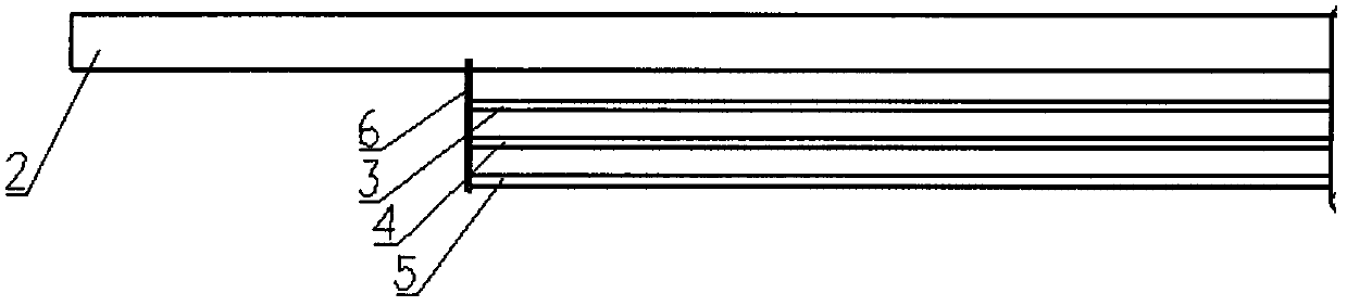 Flow guide blade grid for short-distance takeoff and landing of airplane