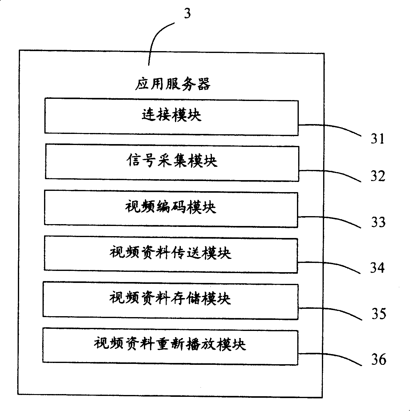 Network video data replay system and method