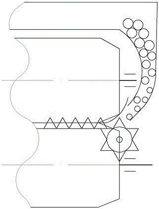 Automatic high-efficiency denumbing machine