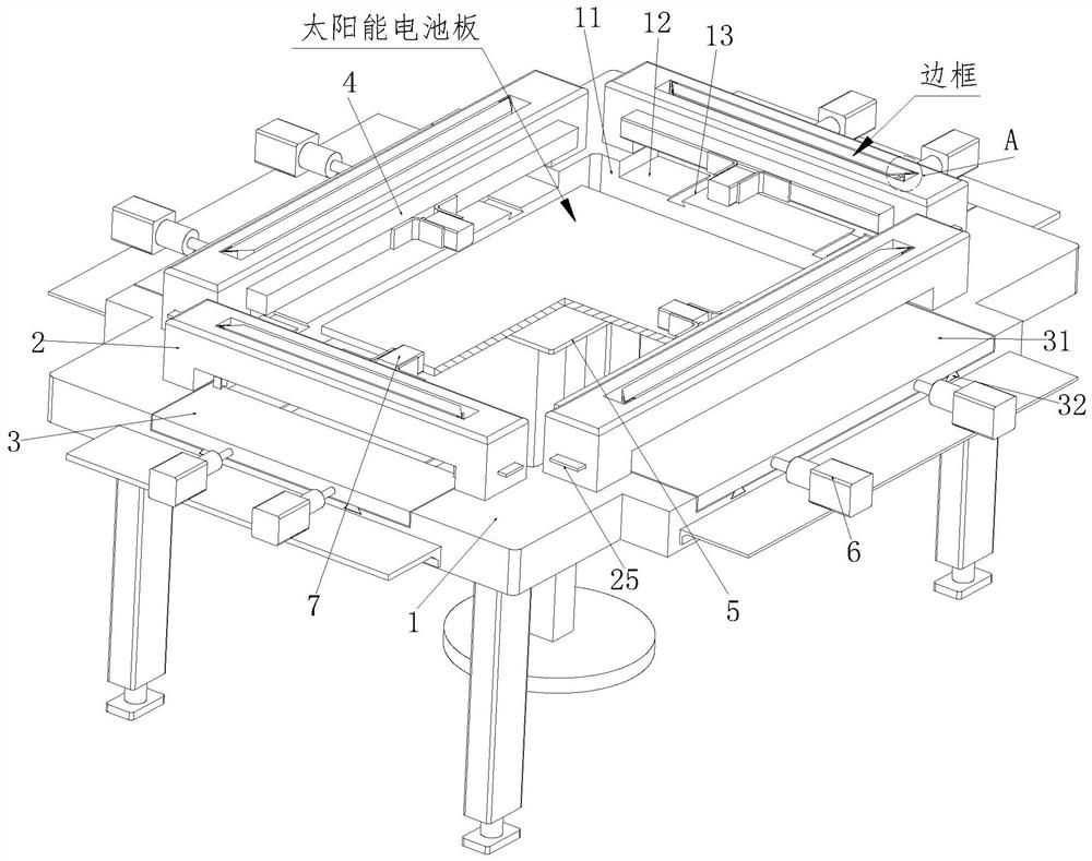 Solar cell module assembling device and assembling method thereof