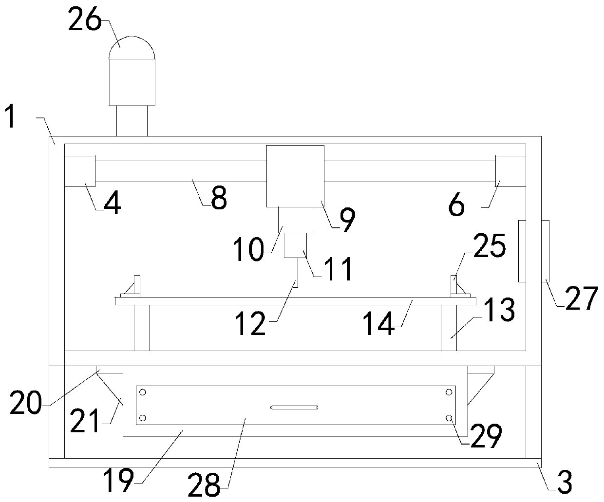 Wood cutting device