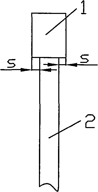 Method for producing diamond saw bit special for glass-cutting