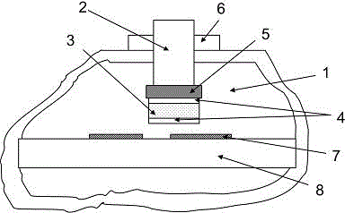 Planar circuit tuning structure