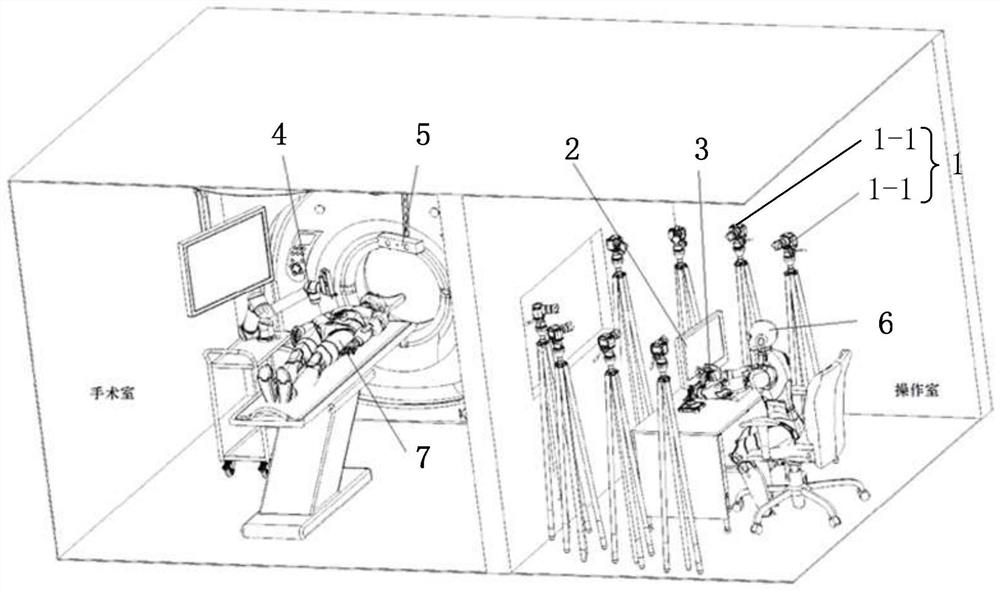 Radiotherapy operation system based on motion capture