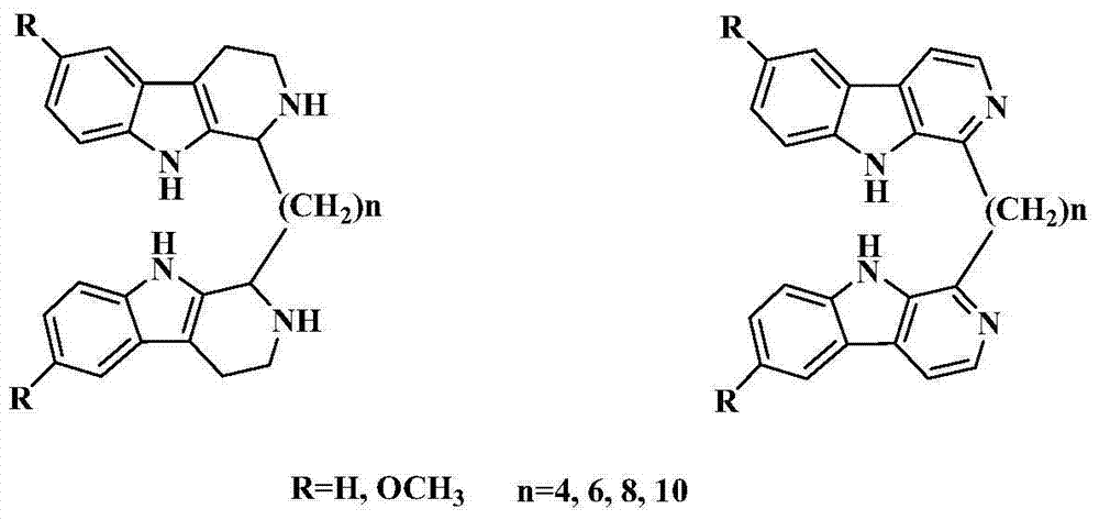 7 site-connected bis(beta-carboline alkaloid) compound and its preparation method, pharmaceutical composition and use