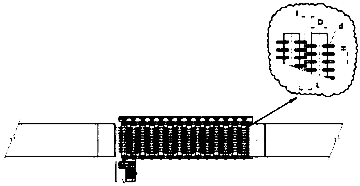 Method for preparing pulp using fresh palm empty fruit bunch and equipment thereof