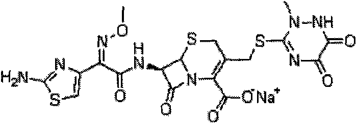 Refinement method of ceftriaxone sodium crude product