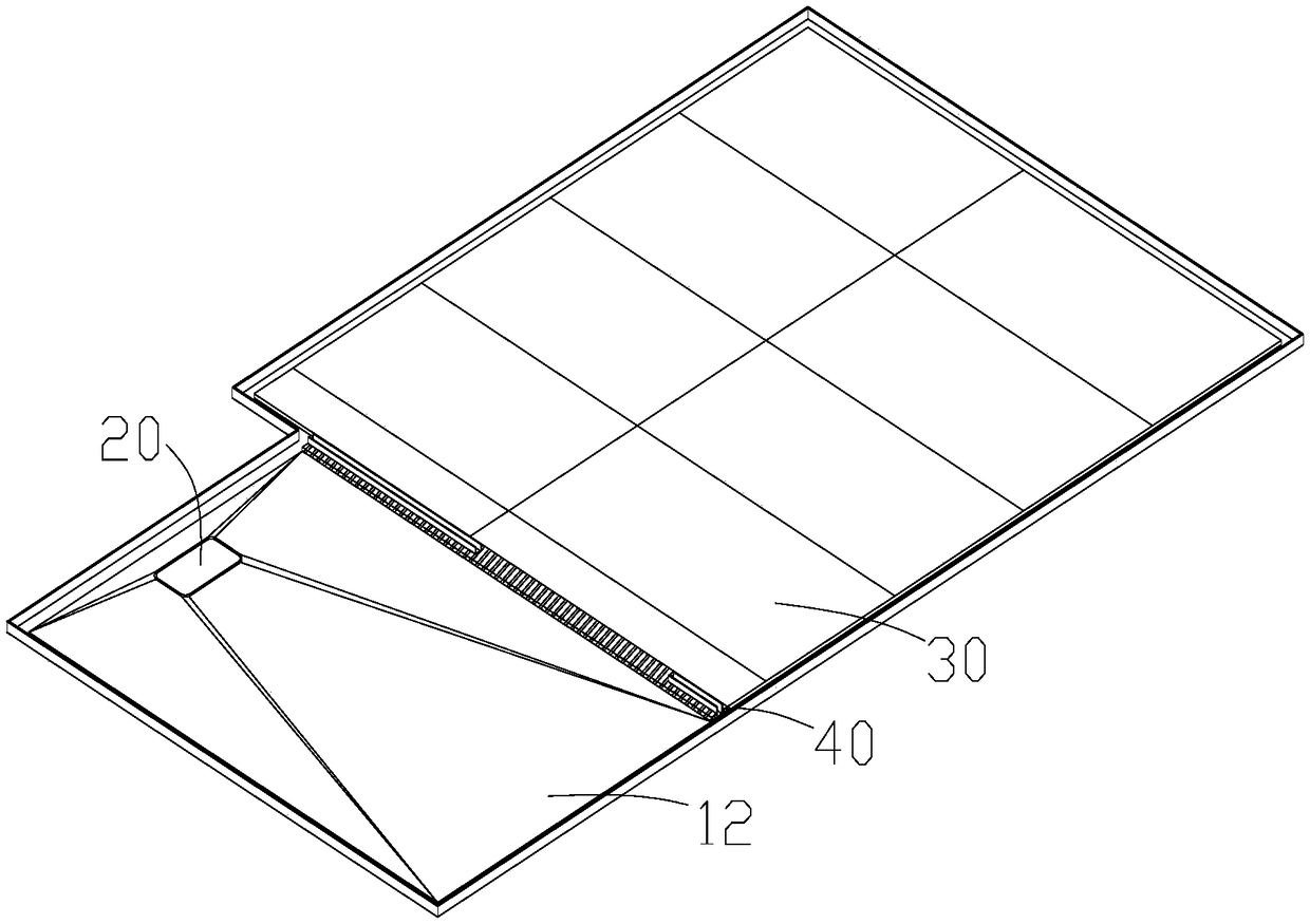 Integrated sanitary drain mechanism