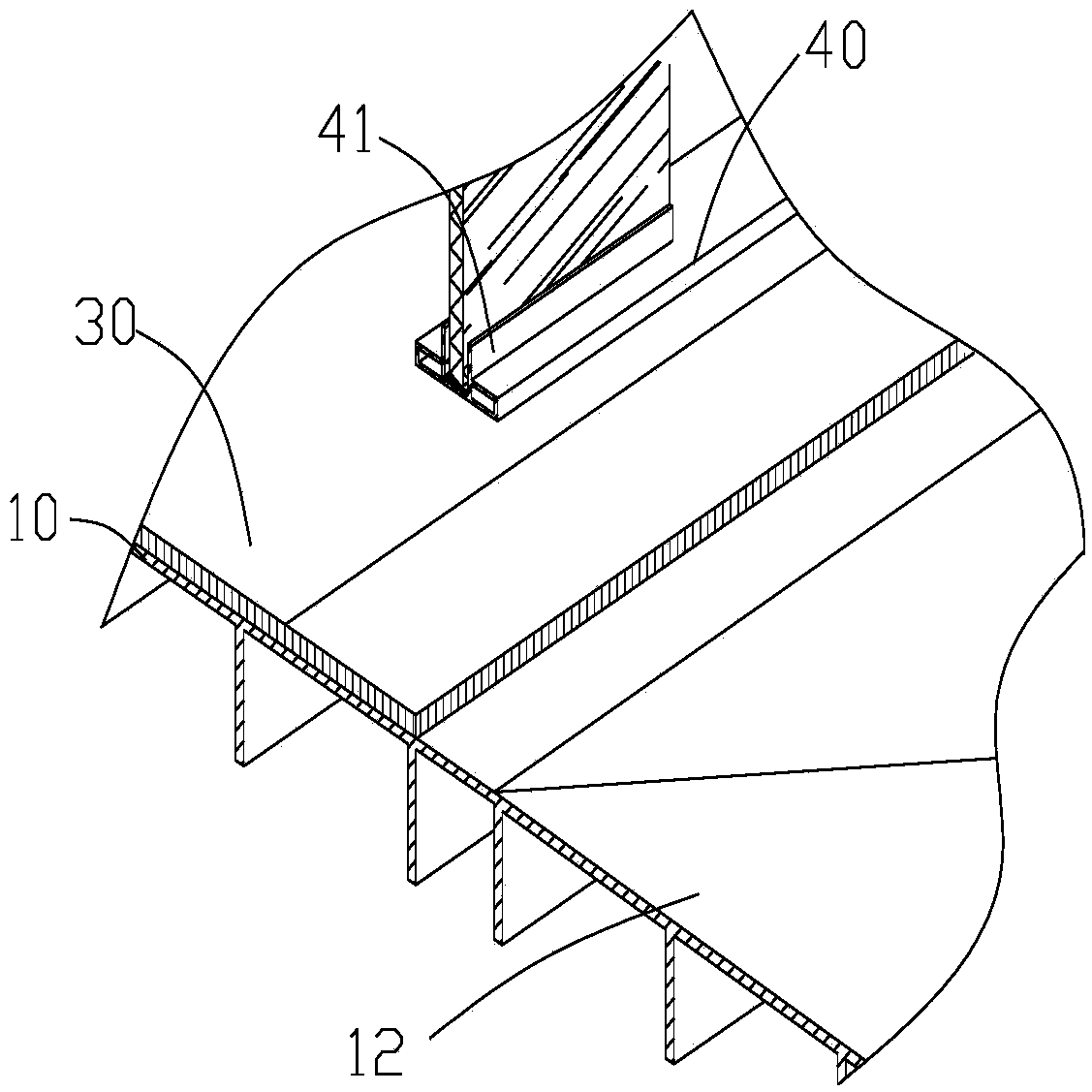 Integrated sanitary drain mechanism