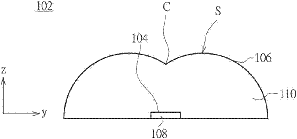 Light emitting diode chip scale packaging structure