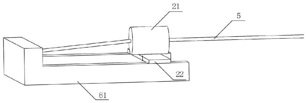 A magnetostrictive displacement sensor suitable for large temperature range/high temperature environment