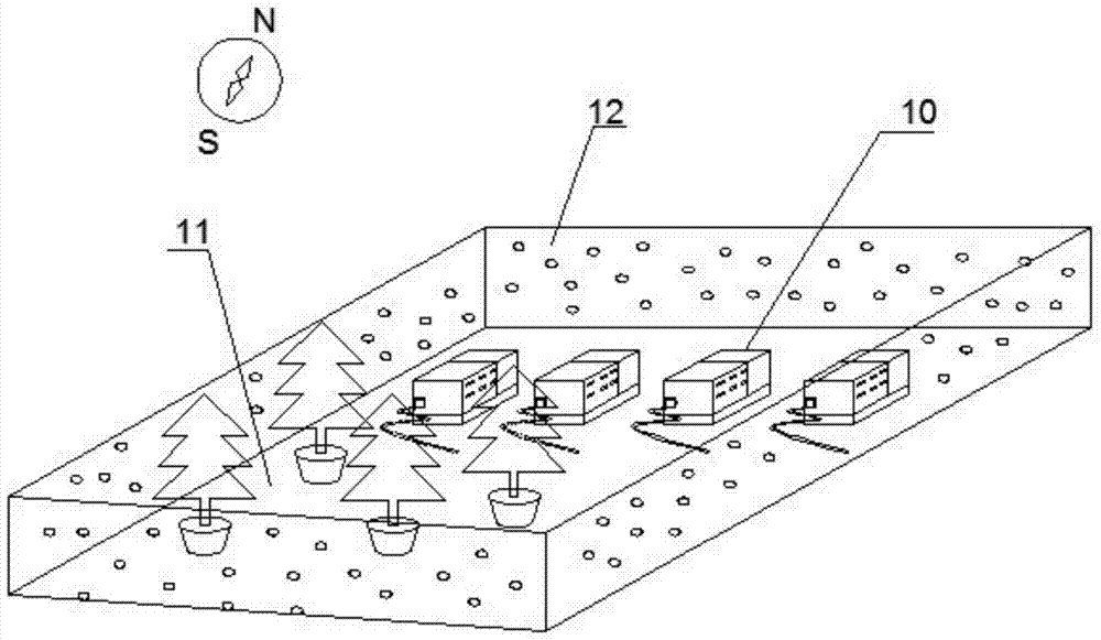 A kind of original ecological bamboo rat farm and original ecological breeding method