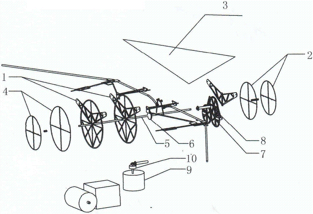 Flying toy device based on infrared induction technology