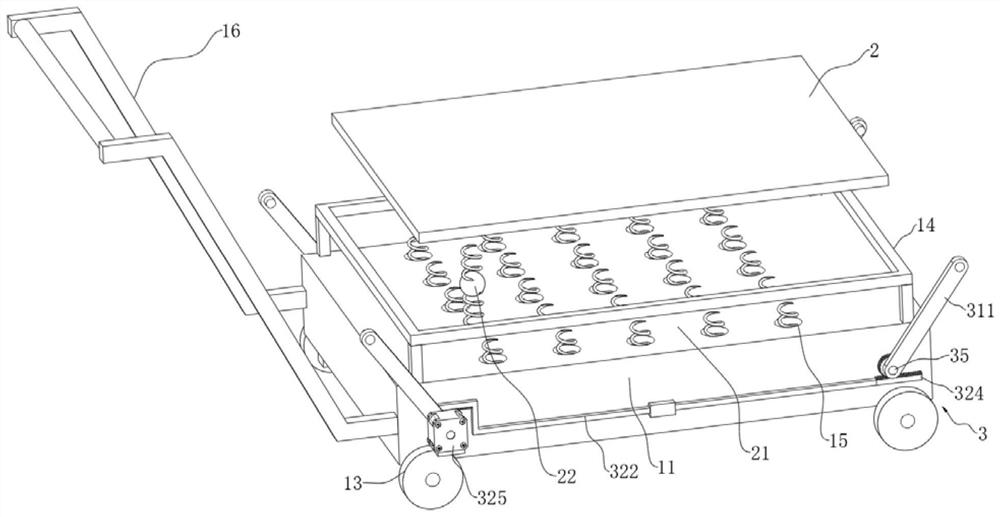 Automatic goods storing and taking van based on intelligent warehousing system